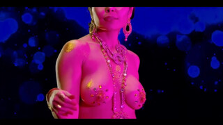 2. Naked Body Painting and Naked Dance by Farrah Kader