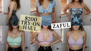 I SPENT $200 ON ZAFUL | TRY-ON HAUL!!