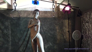 6. Ahna – Body Paint part 1 (NSFW) – Photo shoot of a nude, body painted model