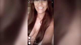 3. Poonam Pandey flashes her nipple on instagram live while naked in bed