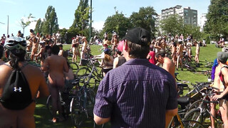 4. Vancouver Naked Bike Ride 2012 – part 1 of 3