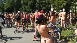 6. Vancouver Naked Bike Ride 2012 – part 1 of 3