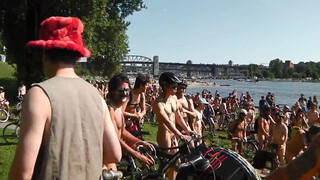 3. Vancouver Naked Bike Ride 2012 – part 1 of 3