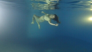 7. Julia, underwater fine nude art, evening shoot. Bali