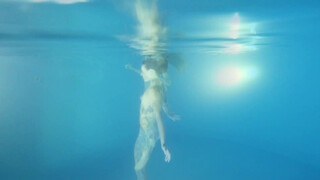 10. Julia, underwater fine nude art, evening shoot. Bali