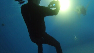 3. Julia, underwater fine nude art, evening shoot. Bali