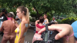 3. Nude NYC body painting  22/july/17