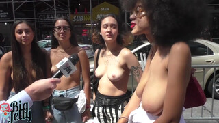 2. THE BEST  OF TOPLESS! WOMENS EQUALITY MARCH NYC