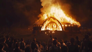 10. Daenerys Targaryen ( Khaleesi ) Burns Alive in Fire – Game Of Thrones