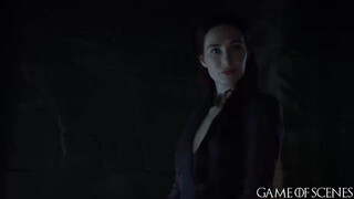 3. Melisandre seduces Jon Snow – Game of Thrones S05E04