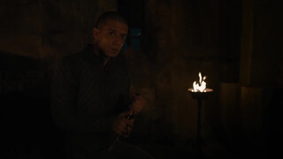 1. Game of Thrones 7×02 Grey Worm Missandei Kiss