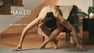 Naked Yoga at Home feat. Crystal