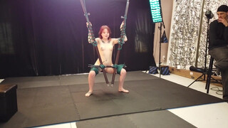 9. Layla – Suspension 3 (NSFW): Shibari Rope Suspension of a nude model