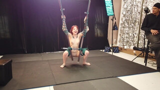 10. Layla – Suspension 3 (NSFW): Shibari Rope Suspension of a nude model