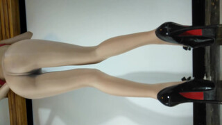 5. 舞魅馆 定制  sexy dance hot girl 透明丝袜 无内 性感热舞 sexy ass long legs transparent pantyhose high heels speical