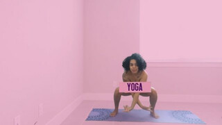 AT HOME NUDE YOGA