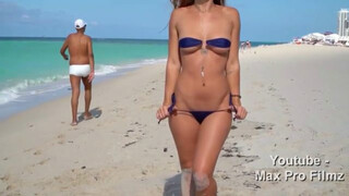 New Micro Bikini Try On Haul In Miami Beach! *IN PUBLIC*