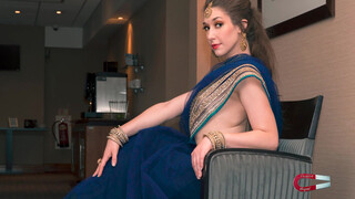 4. Topless Photo Shoot Backstage fun | Indian Nude Model in Saree for Nude Photoshoot & topless