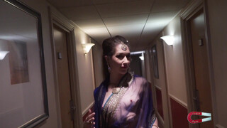 2. Topless Photo Shoot Backstage fun | Indian Nude Model in Saree for Nude Photoshoot & topless