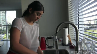 4. Violet My   Sexy Dishwashing Voyeur Time