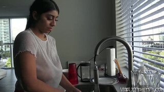 6. Violet My   Sexy Dishwashing Voyeur Time