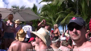 7. Naked pool party key west florida real vacation video 18+