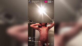5. A Freaky Girl Puts Her Baby To Sleep Then Gets Naked On Instagram Live
