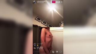 8. A Freaky Girl Puts Her Baby To Sleep Then Gets Naked On Instagram Live