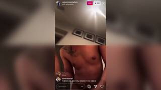 2. A Freaky Girl Puts Her Baby To Sleep Then Gets Naked On Instagram Live
