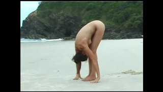 8. Nude Yoga – Salute to the Sun on the Beach