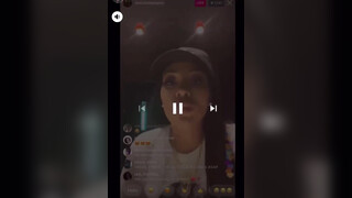 6. K. Michelle flashes her TITS on IG LIVE! 3-27-20