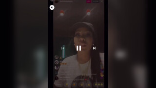 7. K. Michelle flashes her TITS on IG LIVE! 3-27-20