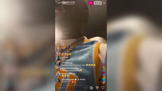 10. Boosie on live having girls show ass and tits and pussy????????