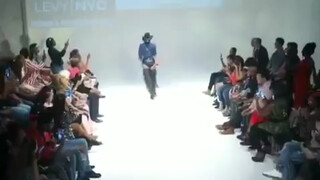 4. Model Exposes Boob in NYC Fashion Show
