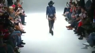 3. Model Exposes Boob in NYC Fashion Show