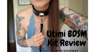 Utimi BDSM Kit Review in Lingerie with GIVEAWAY!
