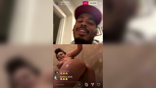 5. Rich The  Goes Instagram Live With A Naked Girl That Cracks Eggs On Her Pussy