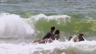 8. #Trueback Naked Girls Go Surfing