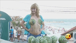 Naked And Funny – Big Melons