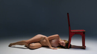 6. Red Chair Posing Teaser