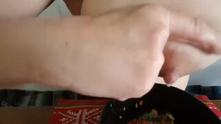 4. My sister’s friend is a big believer of not wasting her milk. She hand expressed in some cereal lol