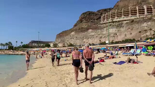 5. Gran Canaria Amadores Beach at 29 °C on 29.01.2020