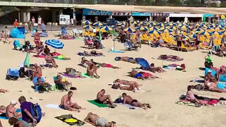 9. Gran Canaria Amadores Beach at 29 °C on 29.01.2020