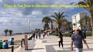 1. Playa de San Juan, Alicante in summer June 2018