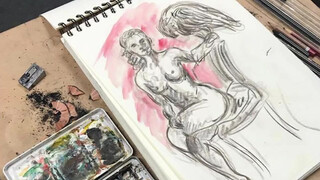 10. Life Drawing with Nudes & Birds at Whitespace in Edinburgh