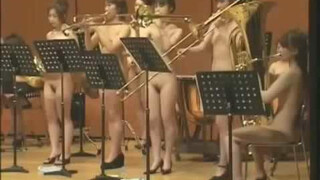 Naked Japanese Orchestra plays The Nutcracker march Pyotr Tchaikovsky