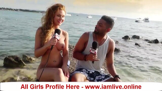 10. Naked News in Jamaica- Interview with a Body Painter