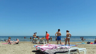 1. Une minute à la plage de Valencia