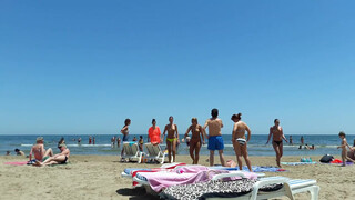 5. Une minute à la plage de Valencia
