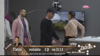 9. Zadruga – Milan i Ana simuliraju film Varljivo leto – 17.02.2018.